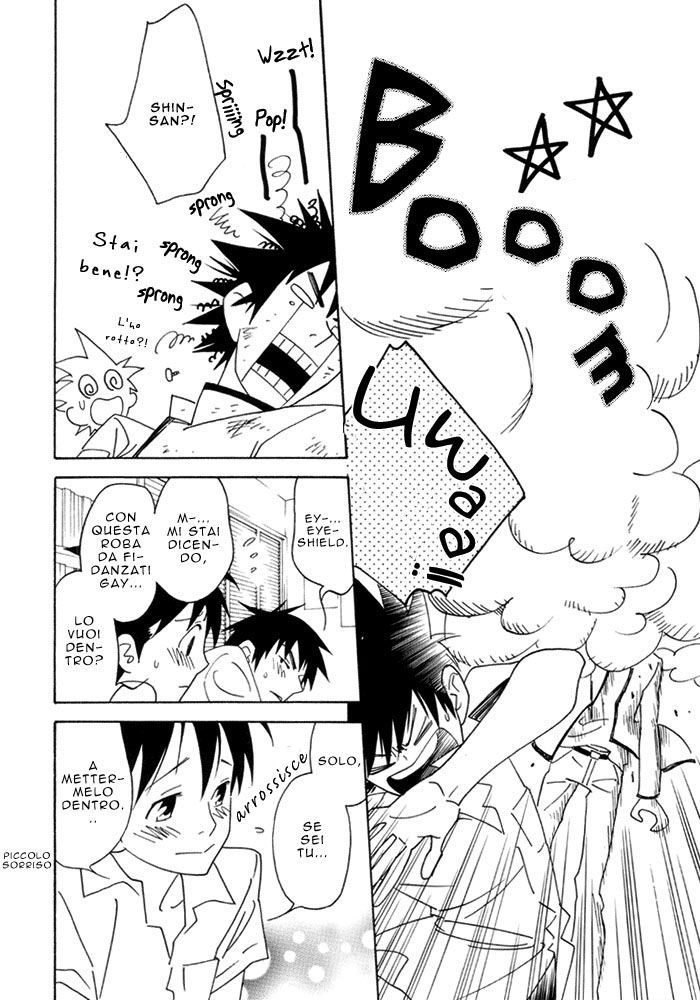 (No Limit) [WAVE (Conami Shoko, Tohjoh Asami)] High Speed (Eyeshield 21) [Italian] [Yaoi Fantasy] - Page 11