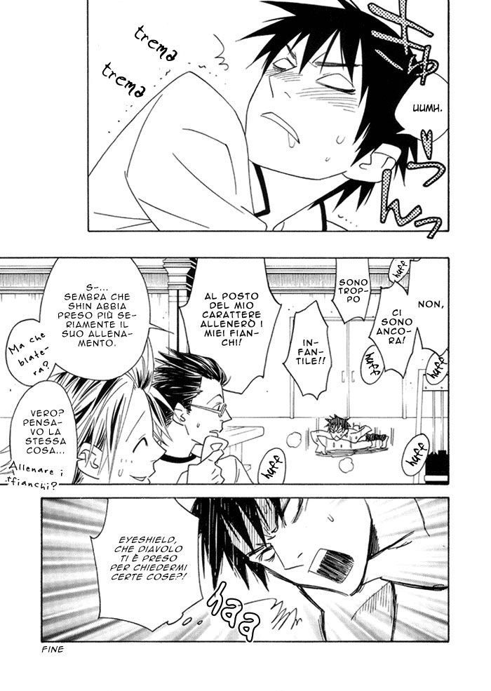 (No Limit) [WAVE (Conami Shoko, Tohjoh Asami)] High Speed (Eyeshield 21) [Italian] [Yaoi Fantasy] - Page 12