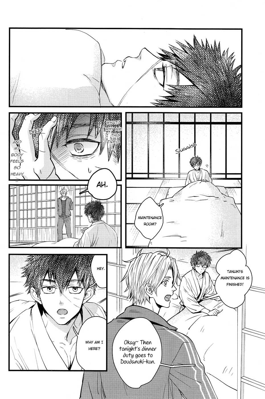 (Aoi Hitomi to Kinme no Tanuki) [Yuuya (Yuu)] Tokoyo no Kuni | The eternal land (Touken Ranbu) [English] [Pandora's Actor] - Page 6