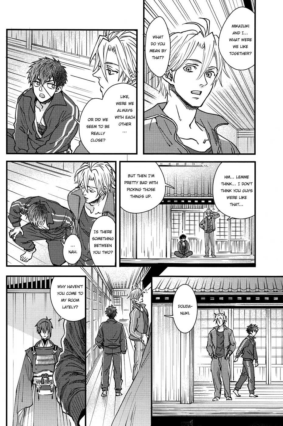 (Aoi Hitomi to Kinme no Tanuki) [Yuuya (Yuu)] Tokoyo no Kuni | The eternal land (Touken Ranbu) [English] [Pandora's Actor] - Page 26