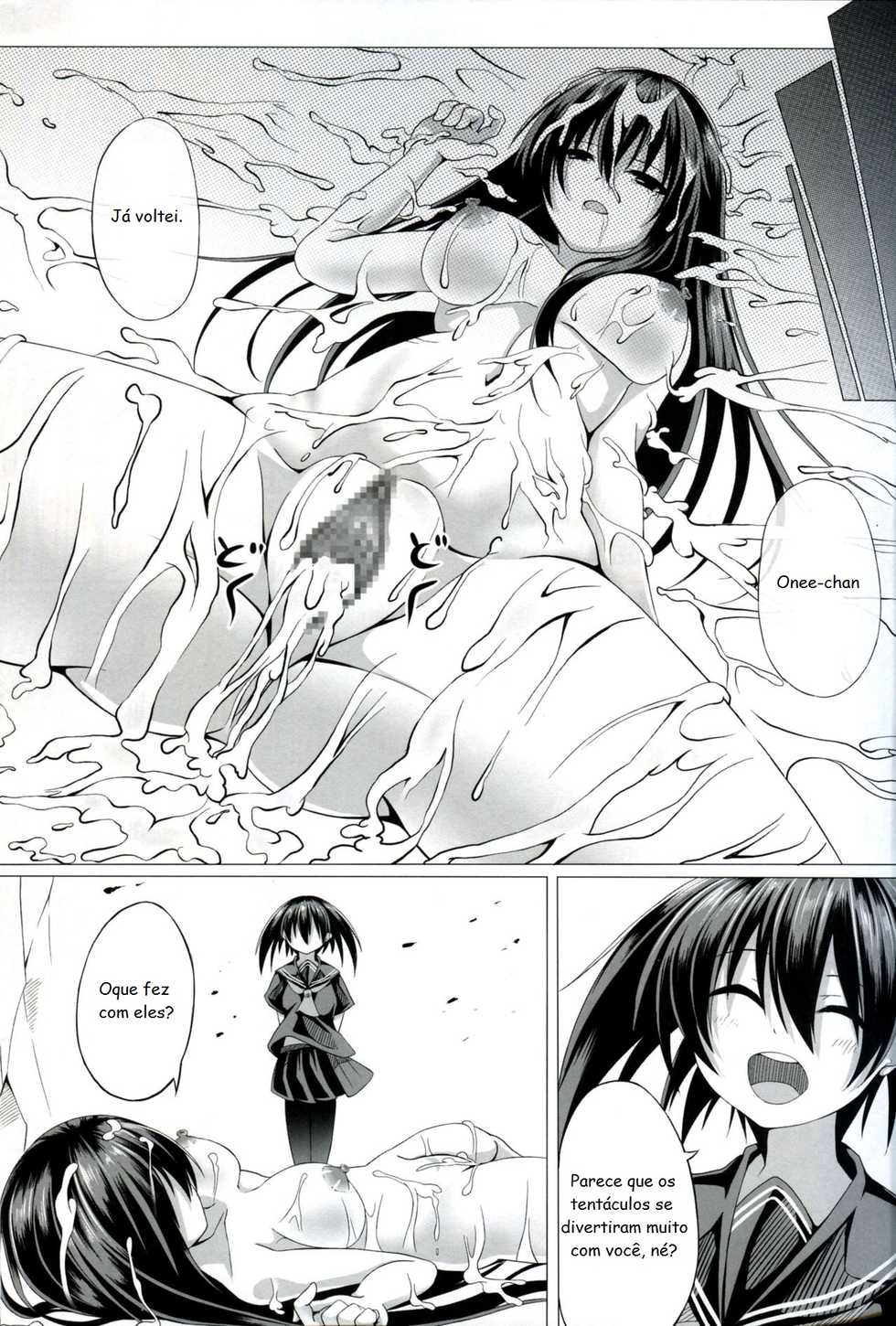 (C87) [STREAM OF CREEK (CREEK)] Kurome ga Kill! (Akame ga Kill!) [Portuguese-BR] [Yurikos(as) Anônimos(as)] - Page 19