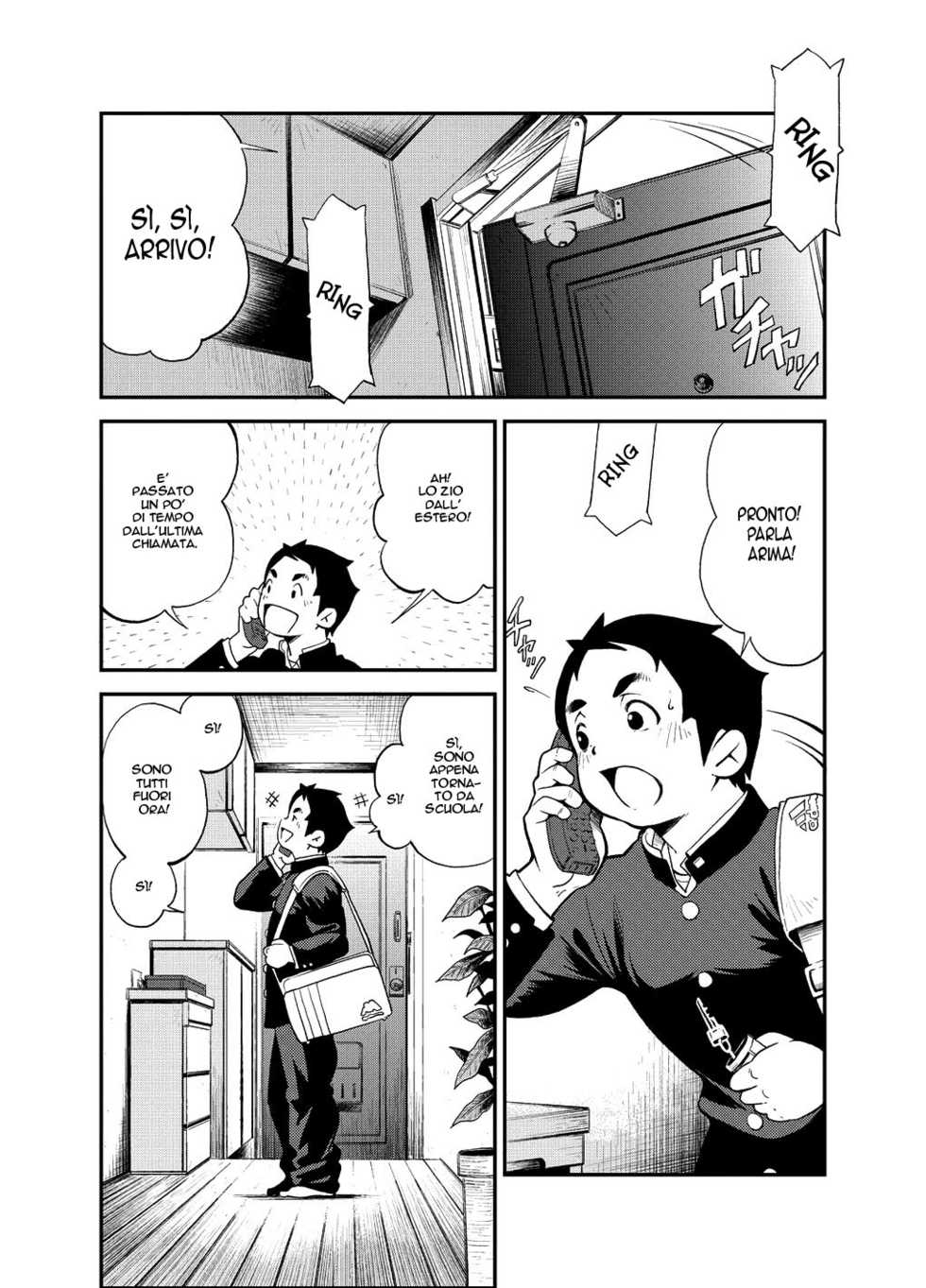 (Yarou Fes 2012) [KOWMEIISM (Kasai Kowmei)] Tadashii Danshi no Kyouren Hou (Ni) Otoko Gyou no Susume | How To Train Your Boy Volume 2 [Italian] [Yaoi Fantasy] - Page 20