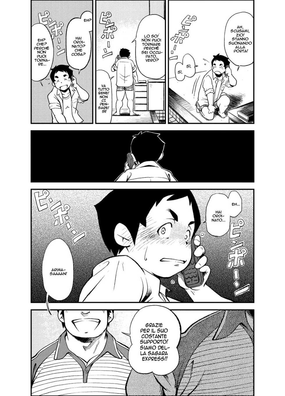 (Yarou Fes 2012) [KOWMEIISM (Kasai Kowmei)] Tadashii Danshi no Kyouren Hou (Ni) Otoko Gyou no Susume | How To Train Your Boy Volume 2 [Italian] [Yaoi Fantasy] - Page 30