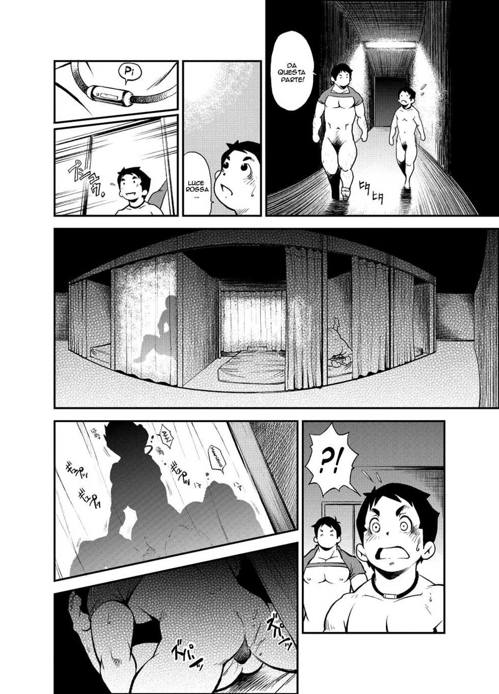 (Yarou Fes 2012) [KOWMEIISM (Kasai Kowmei)] Tadashii Danshi no Kyouren Hou (Ni) Otoko Gyou no Susume | How To Train Your Boy Volume 2 [Italian] [Yaoi Fantasy] - Page 39