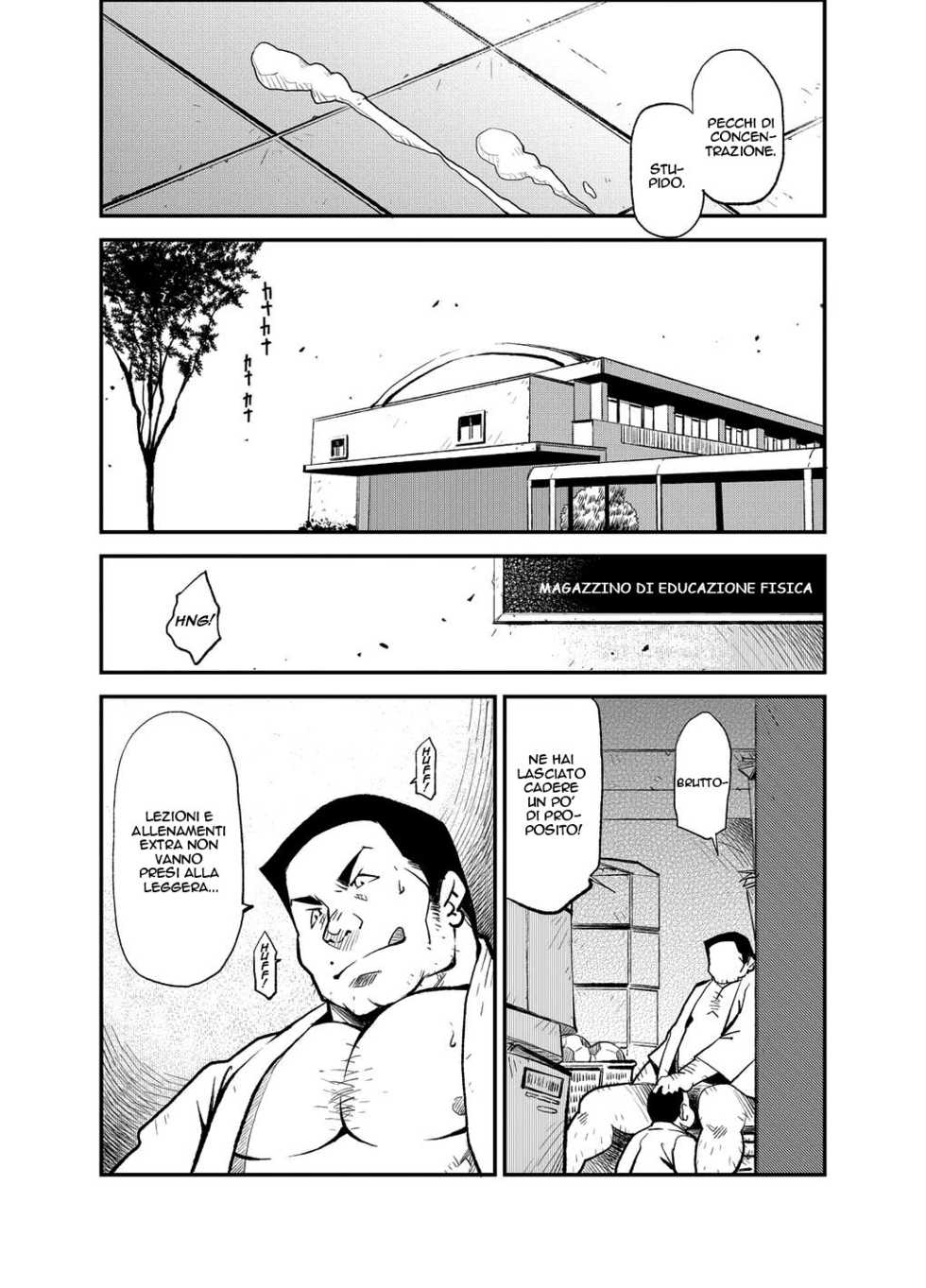 (Yarou Fes 2012 Oosaka Aki no Jin) [KOWMEIISM (Kasai Kowmei)] Tadashii Danshi no Kyouren Hou (San) Sousaiji | How To Train Your Boy Volume 3 [Italian] [Yaoi Fantasy] - Page 12