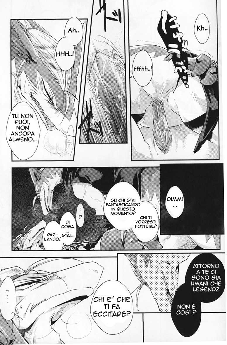 (C76) [Kimidori (Harumati Ituko)] DOUBLE BIND (Legendz: Tale of the Dragon Kings) [Italian] [Yaoi Fantasy] - Page 16