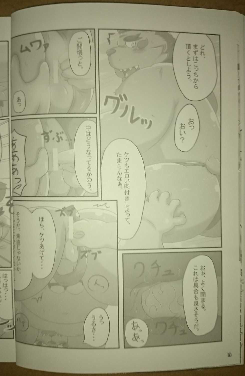 (Kansai! Kemoket 4) [Higo Shikijouya (Various)] Juushou Heavy Weight Fighters (Sengoku Puzzle!! Animal Daigassen) - Page 9