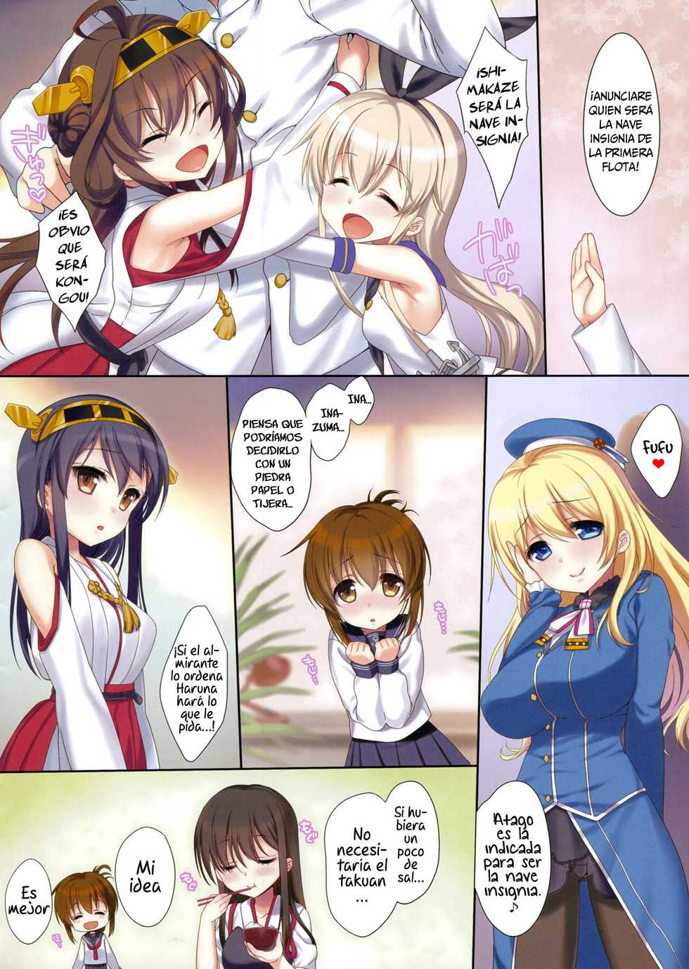(SC64) [Nama Cream Biyori (Nanase Meruchi)] Melcheese 40 (Kantai Collection -KanColle-) [Spanish] [Oni Twinscans] - Page 2