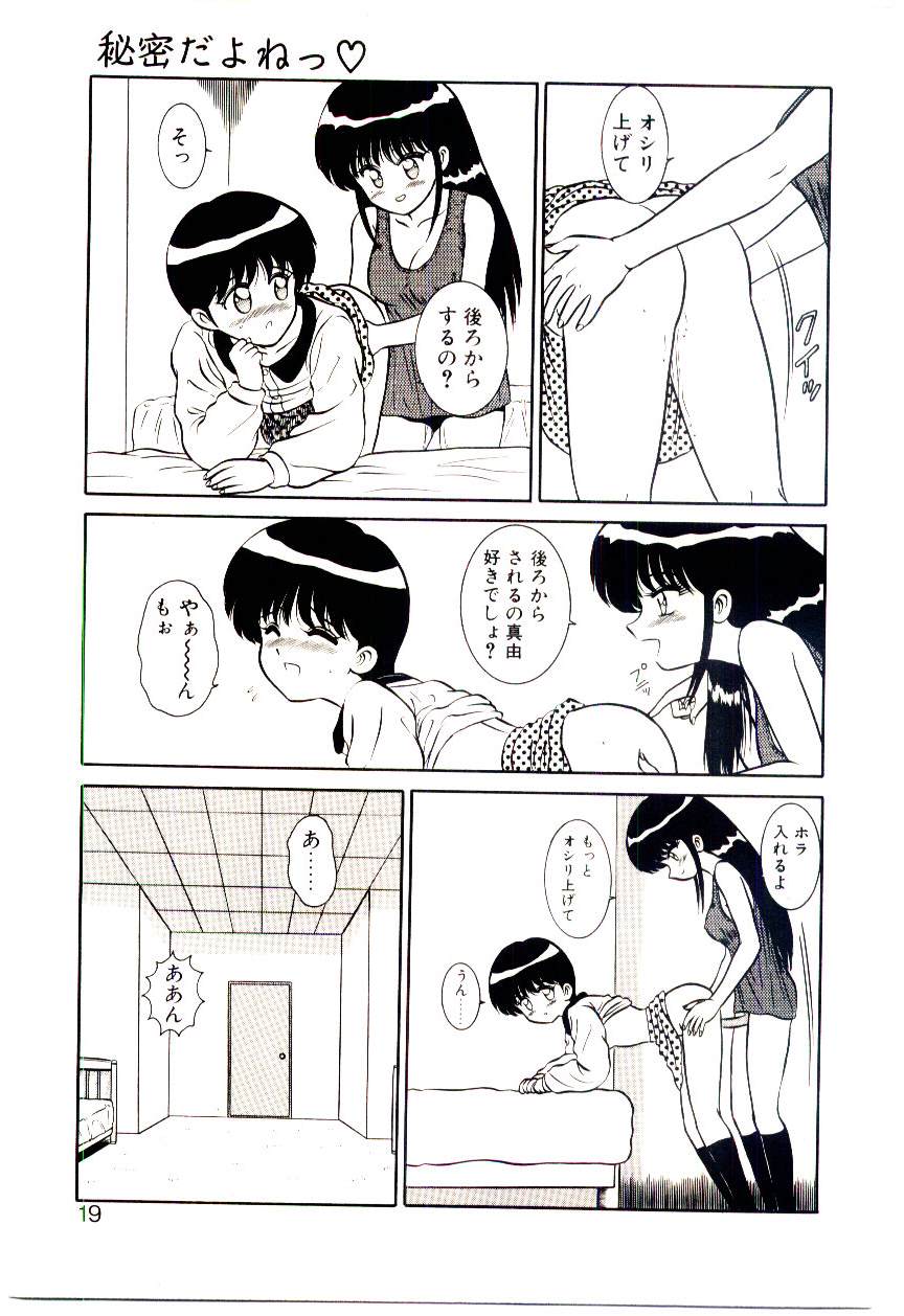 [Shinkuukan] Himitsu da yo ne - Page 18