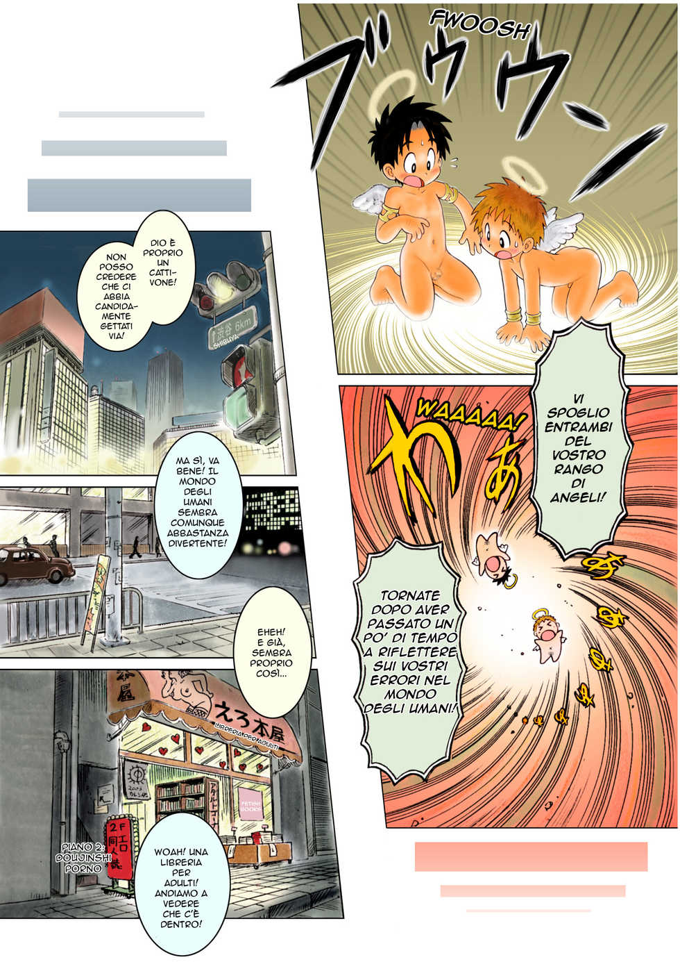[Sennen Teikoku (Mitsui Jun)] MAGIC MOMENT [Italian] [Yaoi Fantasy] [Digital] - Page 13