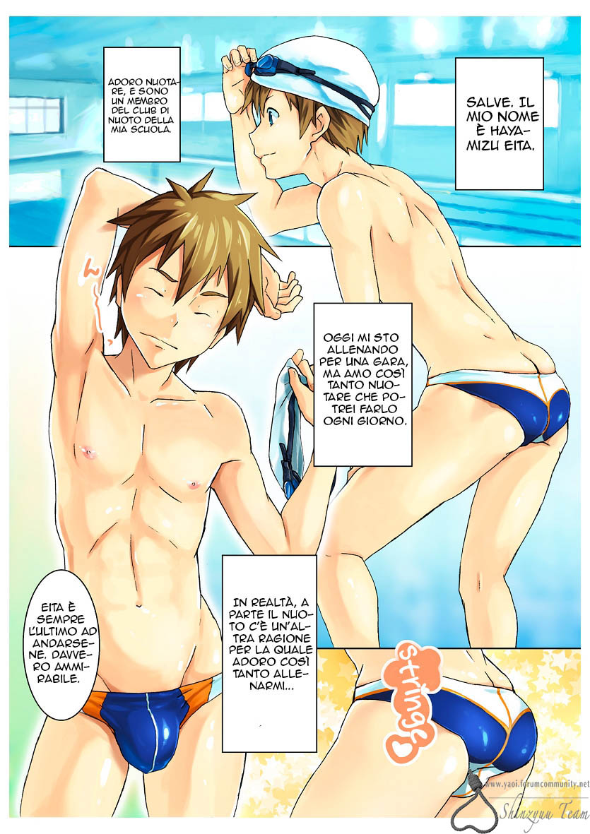 [TomCat (Keita)] Seritore Love☆Swim | Allenamento Competitivo - Love Swim [Italian] [Yaoi Fantasy] - Page 3