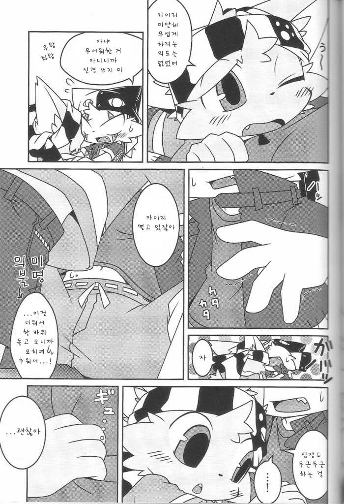 (SUPERKansai15) [PELL-MELL WORKS (Kanimono, Kougami)] Kemonogokko Ao | Kemonogokko -Blue- [Korean] - Page 13