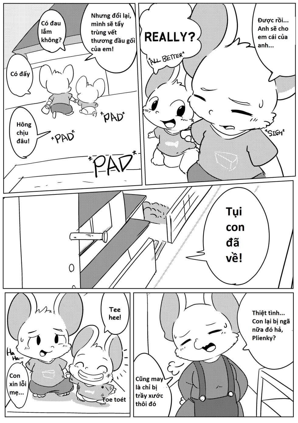 [Kezukaya (Ichiba)] Toaru Nezumi no Kyoudai no Ohanashi | Chuyện anh em nhà chuột [Vietnamese Tiếng Việt] - Page 5