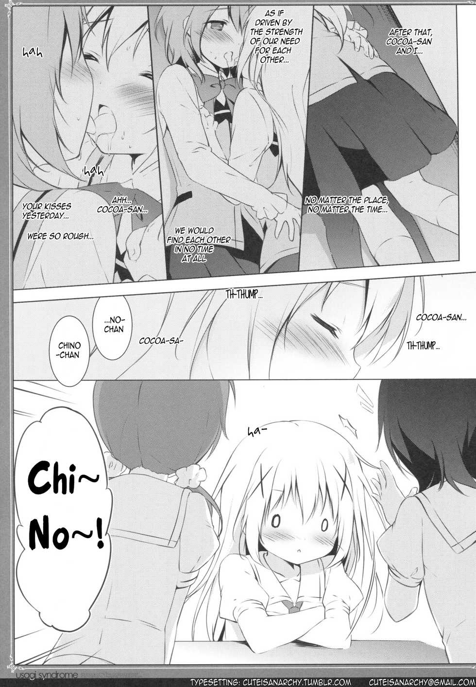 [Shiratamaco (Shiratama)] Usagi Syndrome 3 (Gochuumon wa Usagi desu ka?) [English] [cuteisanarchy] [2016-08-27] - Page 4