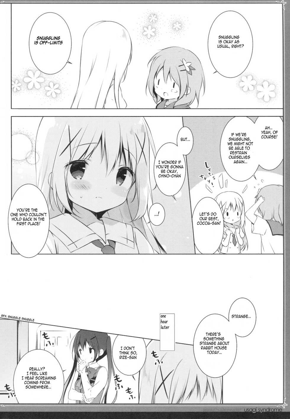 [Shiratamaco (Shiratama)] Usagi Syndrome 3 (Gochuumon wa Usagi desu ka?) [English] [cuteisanarchy] [2016-08-27] - Page 7