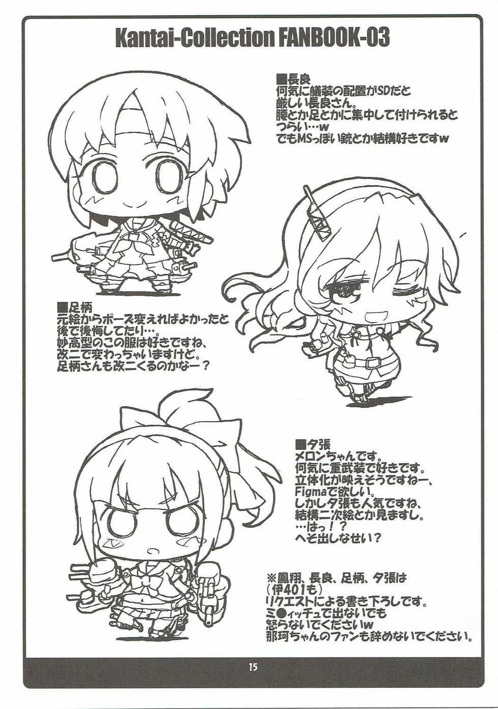 (C86) [Kousoku Kaiten (Yagumo Kengou)] Jintsuu-san no Natsuyasumi in Chinjufu (Kantai Collection -KanColle-) - Page 14