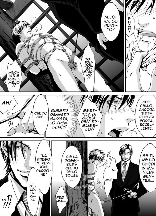 [ZARIA (Zariya Ranmaru)] ZARIA Omnibus -Kinbaku- [Italian] [Yaoi Fantasy] - Page 11