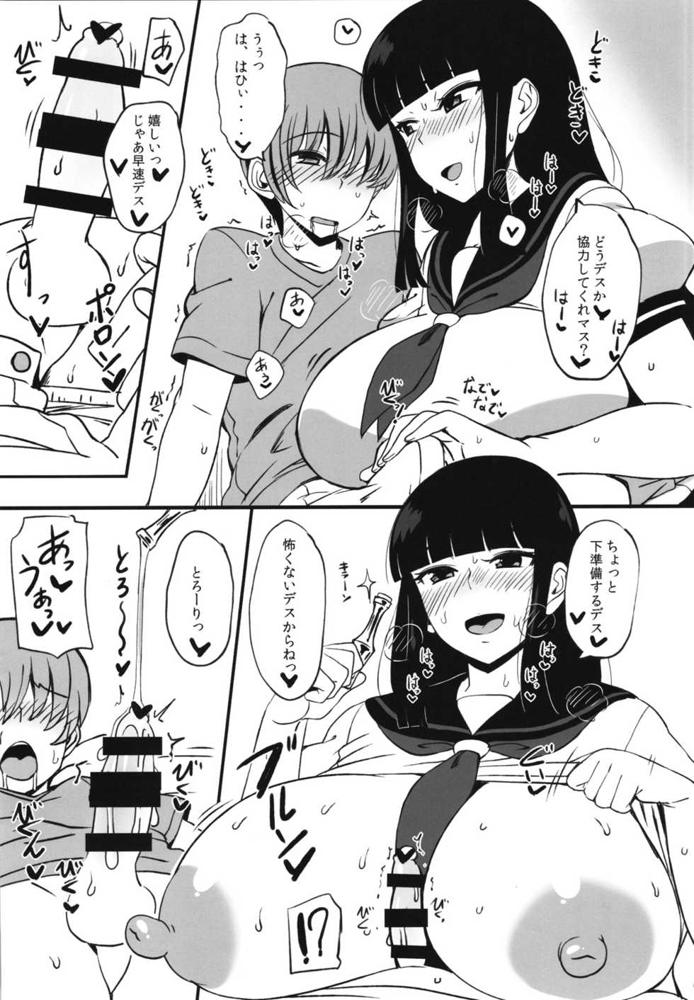 (C91) [Jinrikisha (Komusou)] Kuro no Gishiki (beatmaniaIIDX) - Page 6