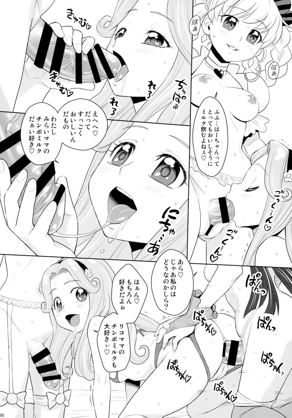 (Futaket 12.5) [Jam Kingdom (Jam Ouji)] Wakuwaku ☆ Kazoku Keikakudashi! (Maho Girls PreCure!) - Page 8