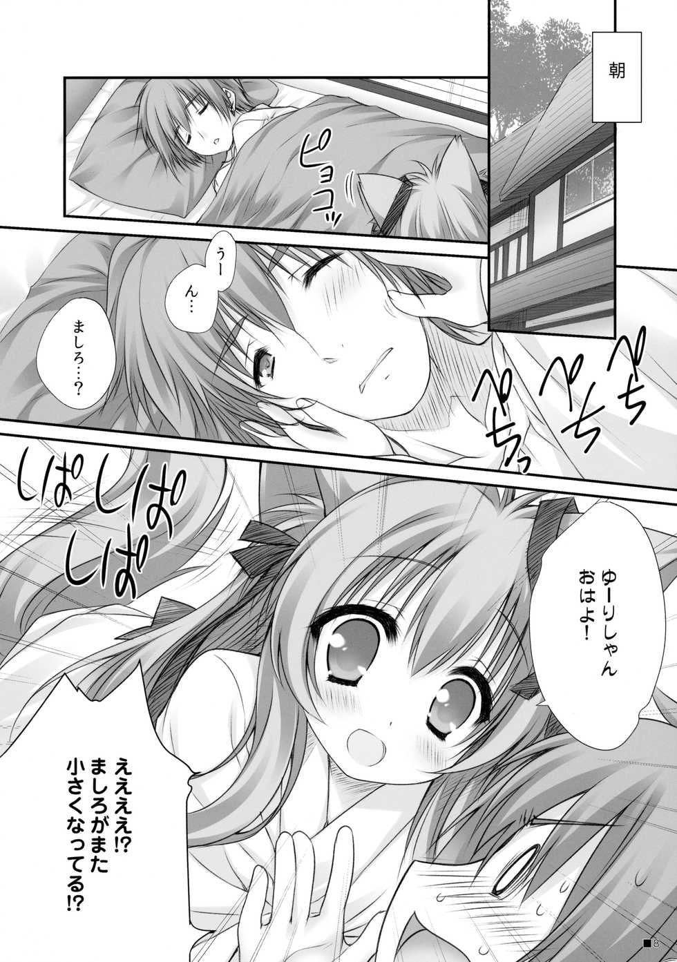 (C90) [ZiP (Moekibara Fumitake)] Kemo Miko (Tayutama -Kiss on my Deity-) - Page 7