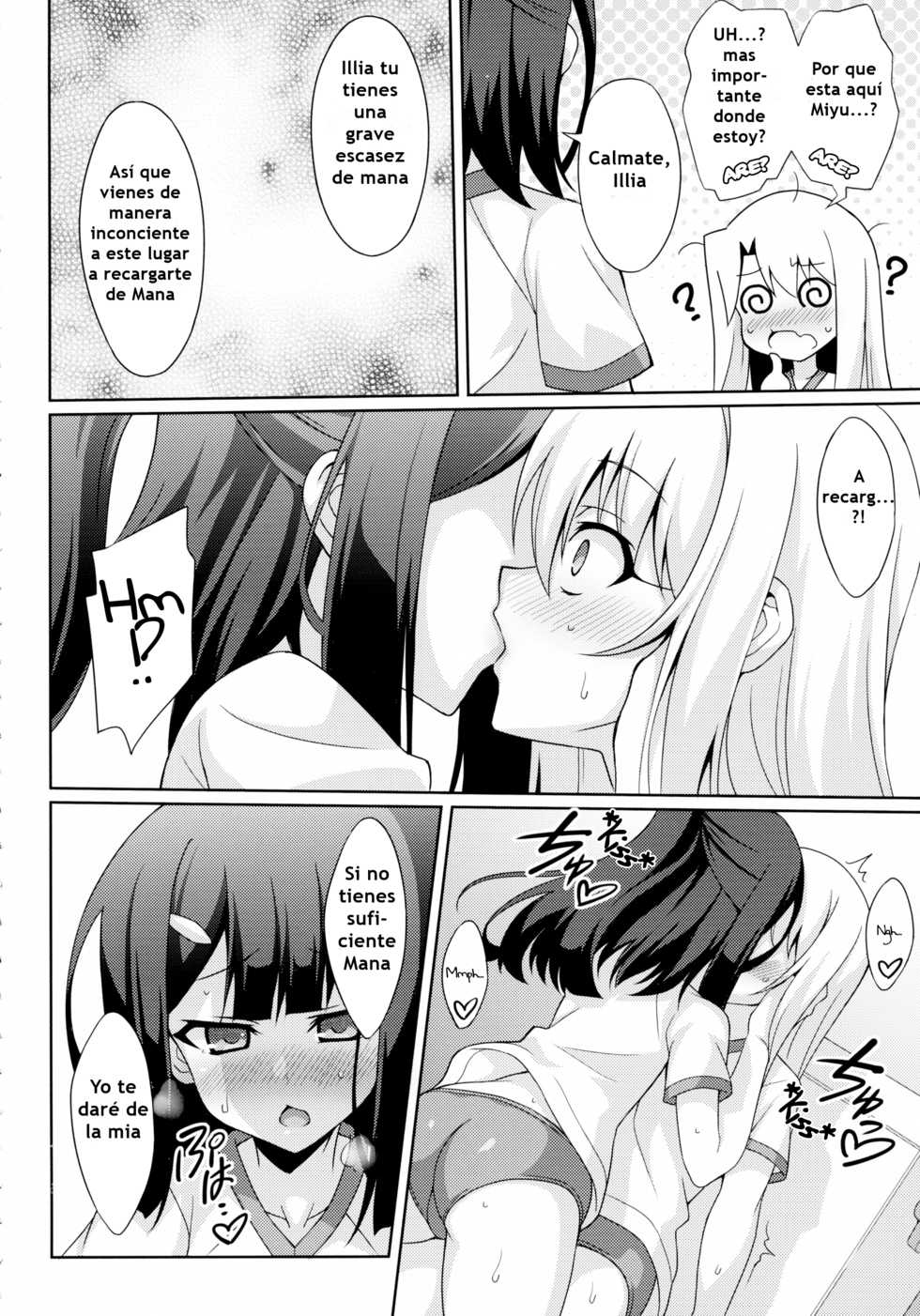 (C89) [LemonMaiden (So-Kai)] Datenshi XX Kyuusei Maryoku Chuudoku - Fallen Angel XX Mana Poisoning 2 (Fate/kaleid liner Prisma Illya) [Spanish] - Page 6