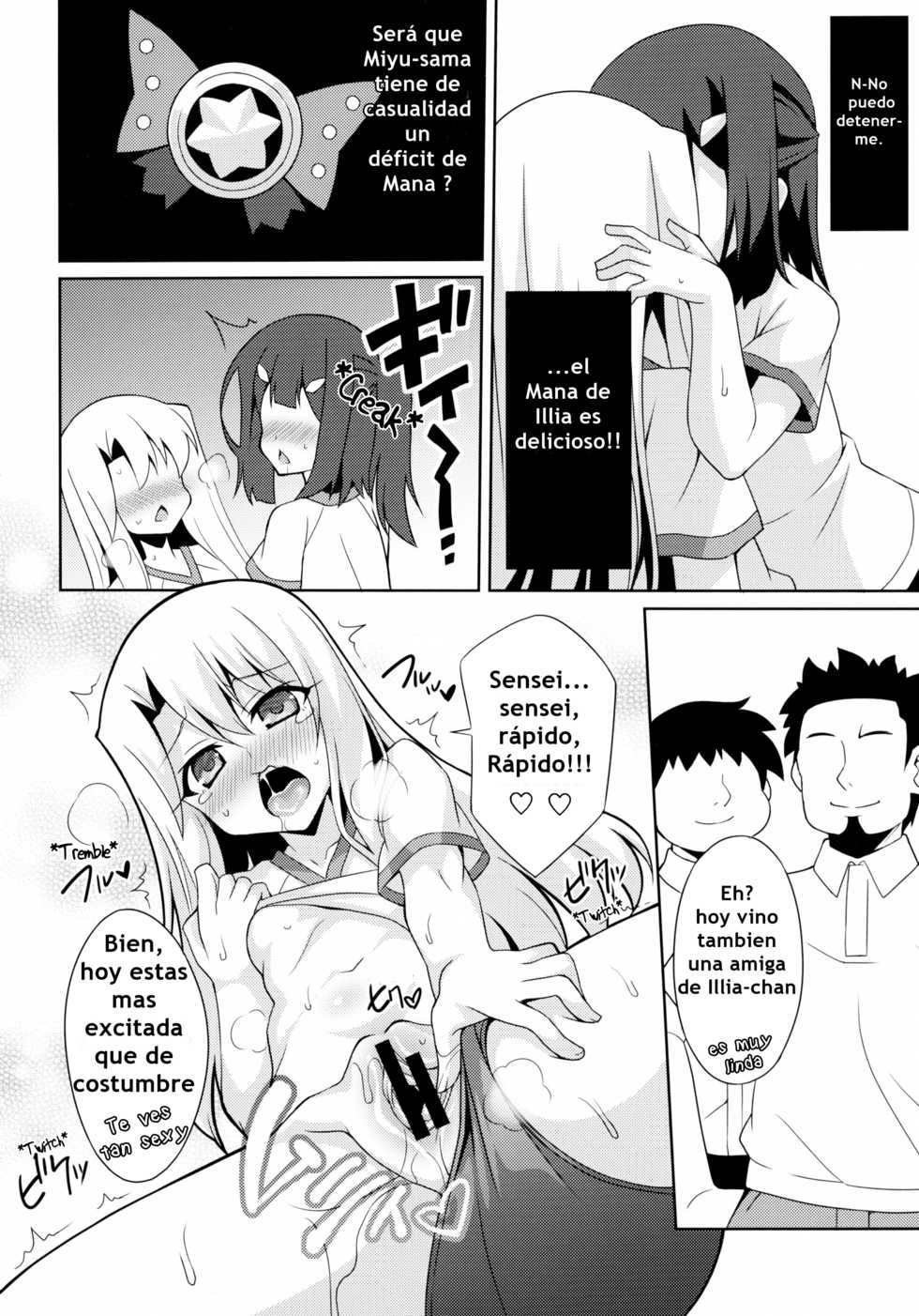 (C89) [LemonMaiden (So-Kai)] Datenshi XX Kyuusei Maryoku Chuudoku - Fallen Angel XX Mana Poisoning 2 (Fate/kaleid liner Prisma Illya) [Spanish] - Page 8