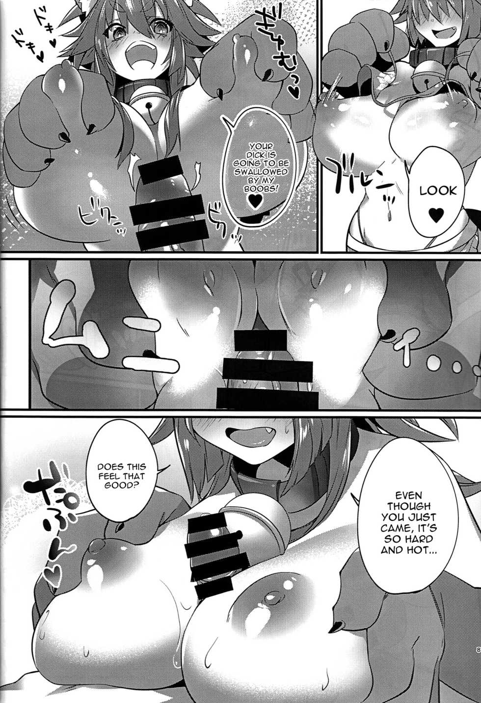 (C91) [Ramen Half Price ¥280 (Shirisensha)] Manatsu no Dosukebe Mesu Cat (Fate/Grand Order) [English] [constantly] - Page 7