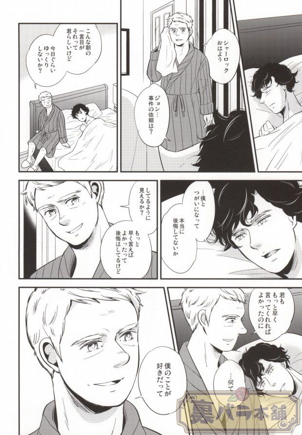 (C86) [Rekulon (Ishi)] nextdoor (Sherlock Holmes) - Page 21