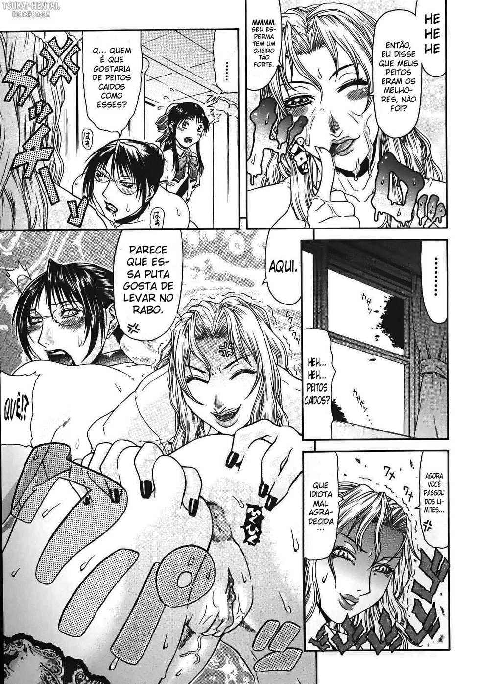[Gura Nyuutou] Escape Ch. 4 [Portuguese-BR] [Tsukai Hentai] - Page 13