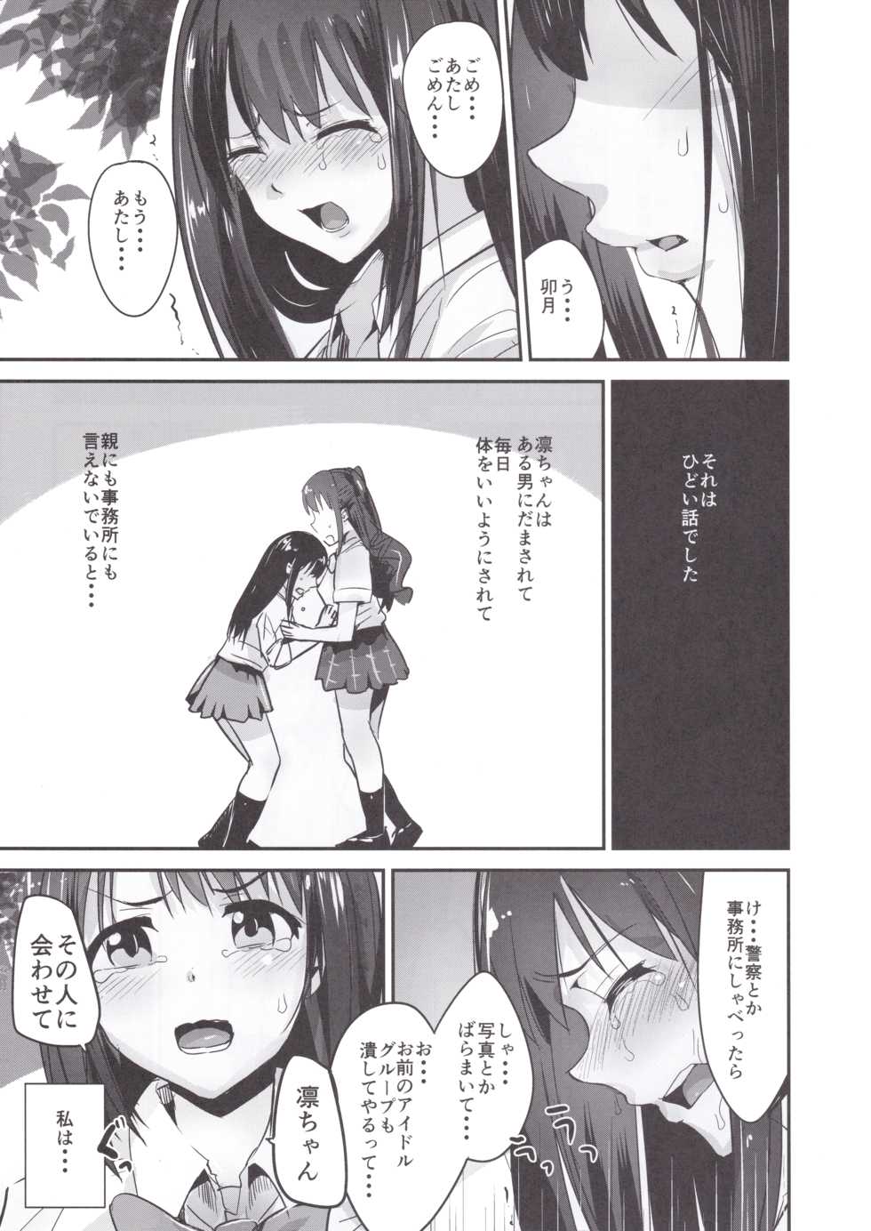 (C91) [Homuhomu Seisakujo (Igakino Agenasu)] Kankin Choukyou UzuShiburin (THE IDOLM@STER CINDERELLA GIRLS) - Page 4