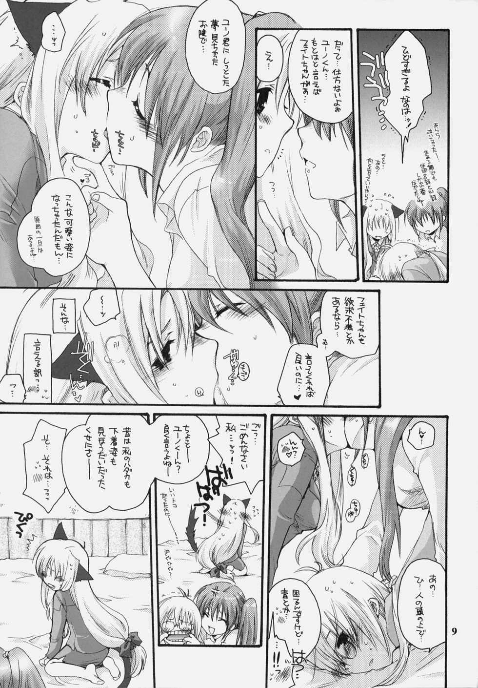 [Bakugeki Monkeys (Inugami Naoyuki)] Nano Mani (Mahou Shoujo Lyrical Nanoha) - Page 8