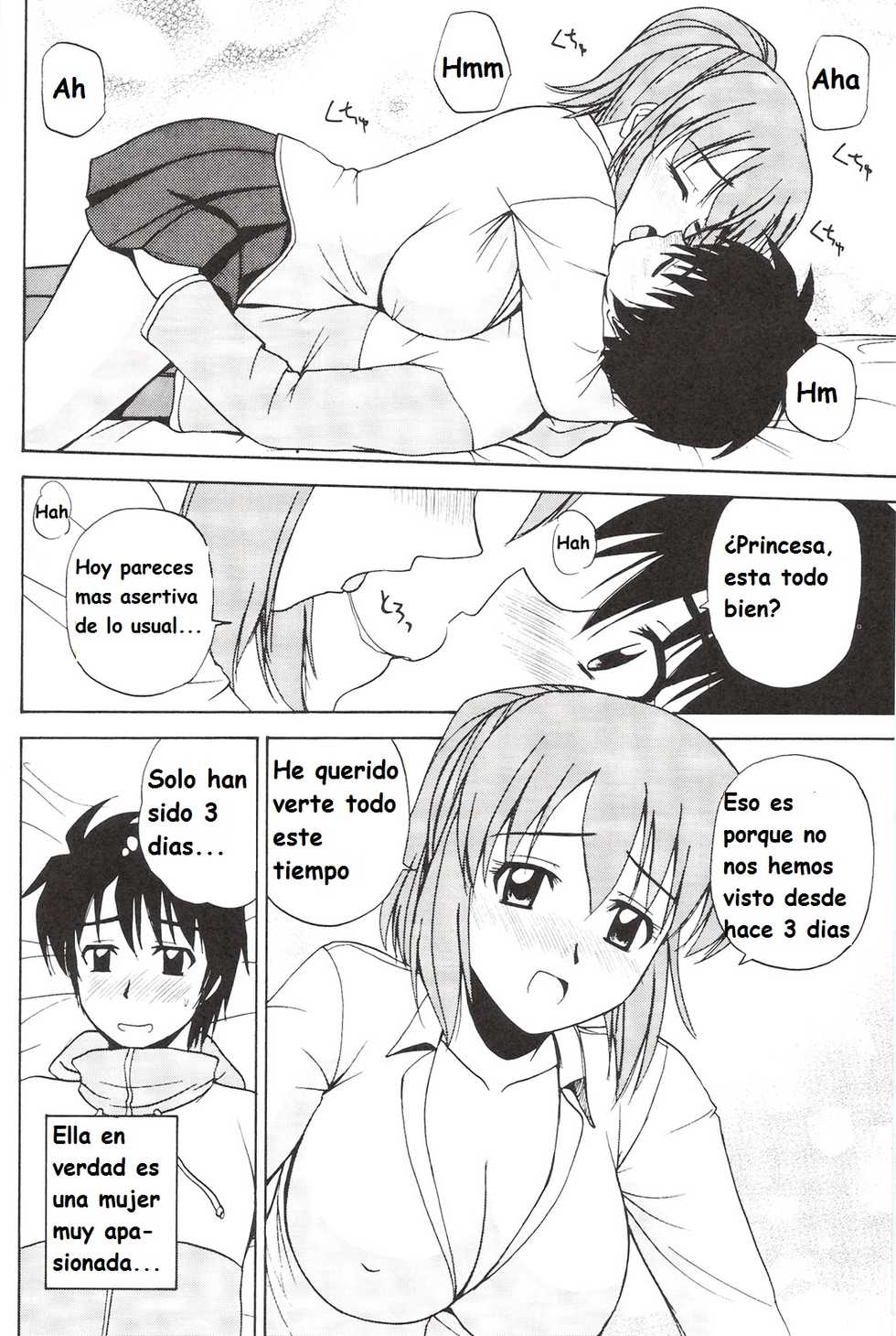 (C73) [G-SCAN CORP. (Satou Chagashi)] Le beau maitre 3 (Zero no Tsukaima) [Spanish] [Eromonogatari] - Page 3