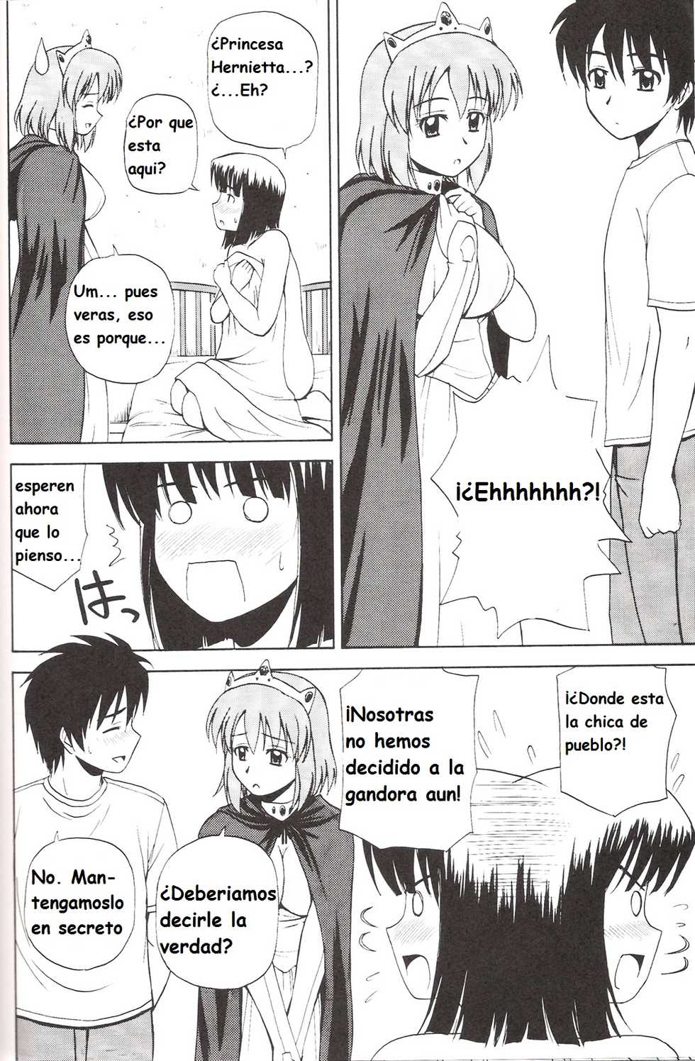 (C73) [G-SCAN CORP. (Satou Chagashi)] Le beau maitre 3 (Zero no Tsukaima) [Spanish] [Eromonogatari] - Page 23