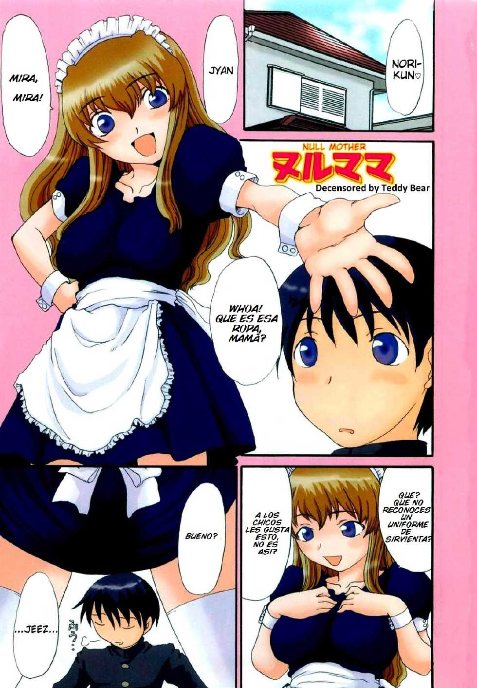 [Shoryutei Enraku] Mama o Kobamenai Boku - I Can't Refuse Mother  [Spanish] [Brad33] [Decensored] - Page 4