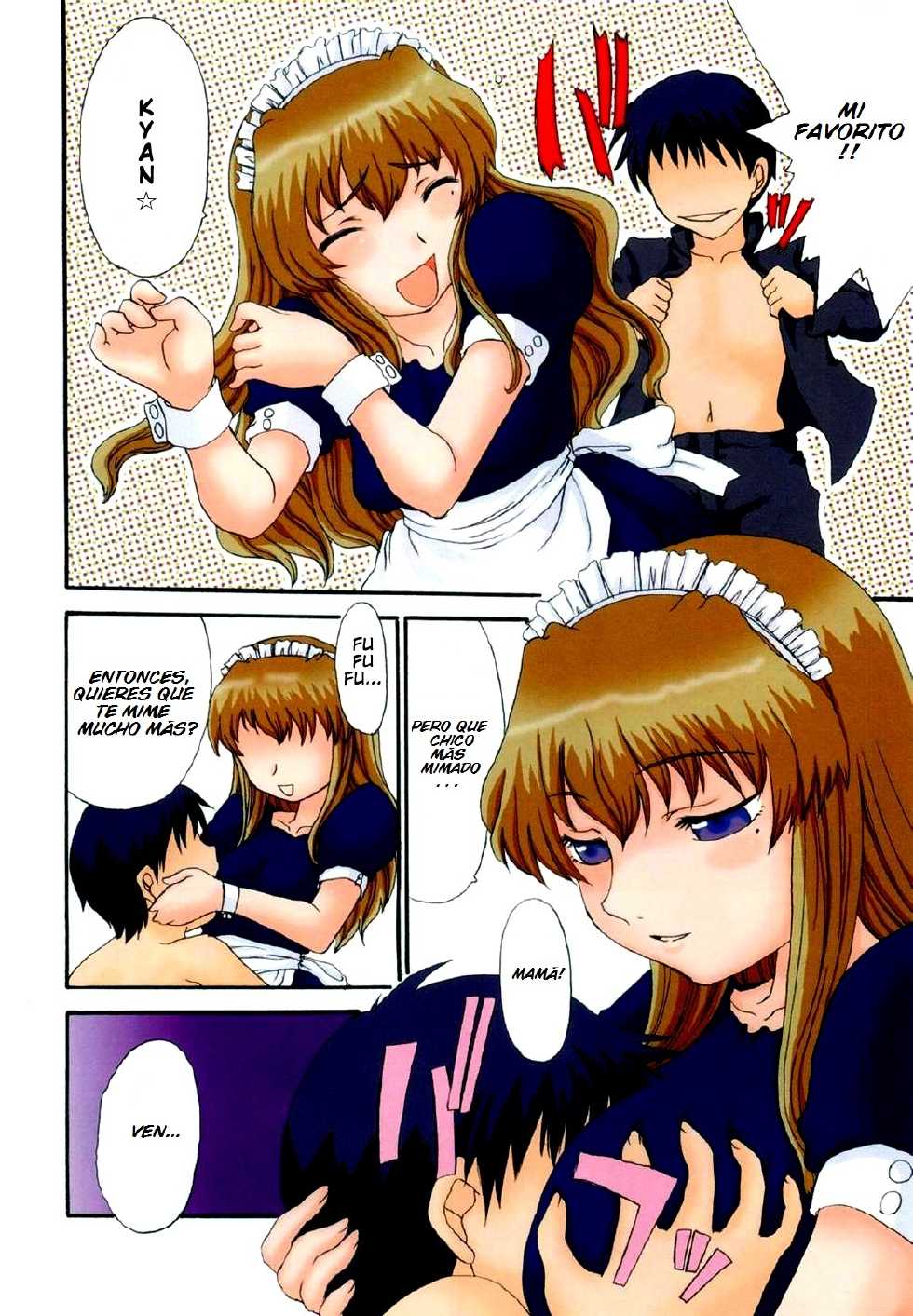 [Shoryutei Enraku] Mama o Kobamenai Boku - I Can't Refuse Mother  [Spanish] [Brad33] [Decensored] - Page 5