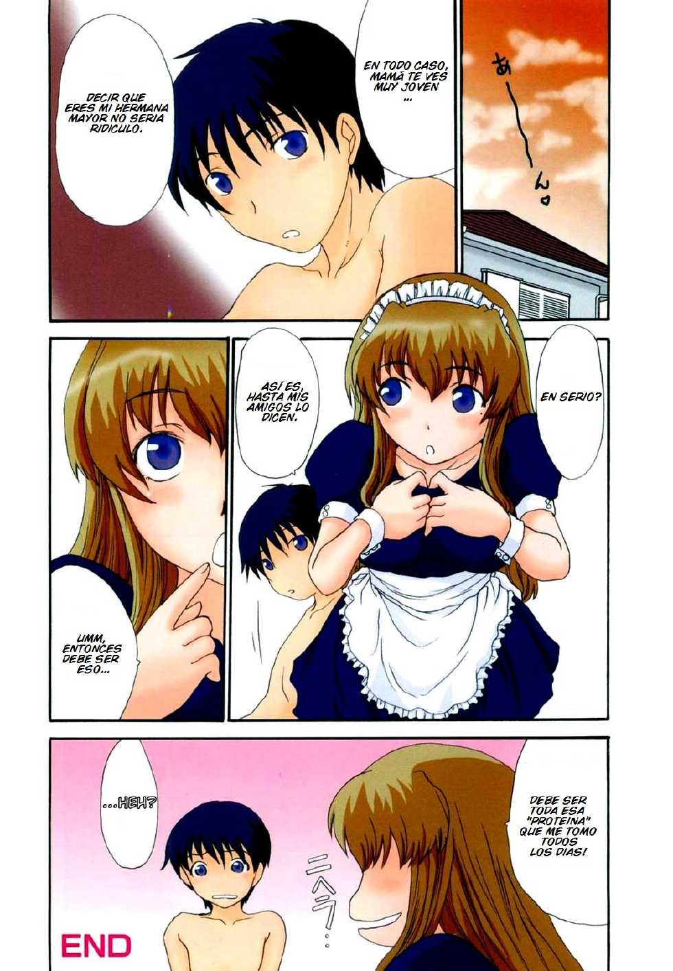 [Shoryutei Enraku] Mama o Kobamenai Boku - I Can't Refuse Mother  [Spanish] [Brad33] [Decensored] - Page 7