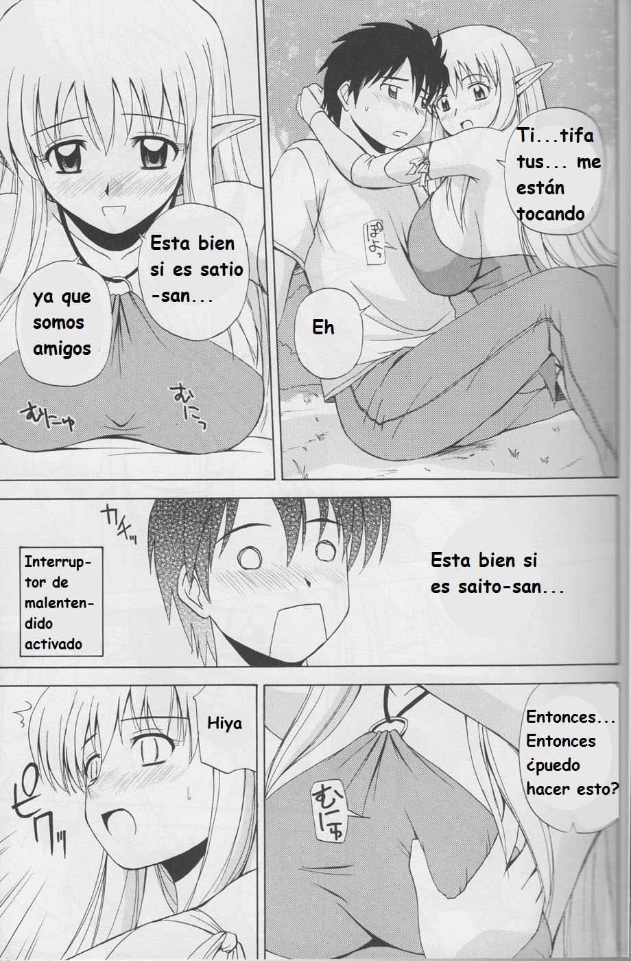 (C74) [G-Scan Corp. (Satou Chagashi)] Le Beau Maitre 4 (Zero no Tsukaima) [Spanish] [Eromonogatari] - Page 8