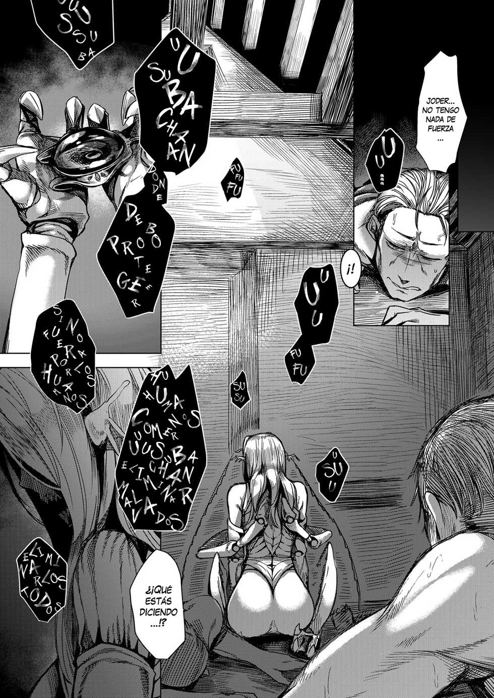 (C90) [Nanbou Hitogakushiki (Nakamura Regura)] Tourou no Ono [Spanish] [LEWD Fantasy] - Page 34