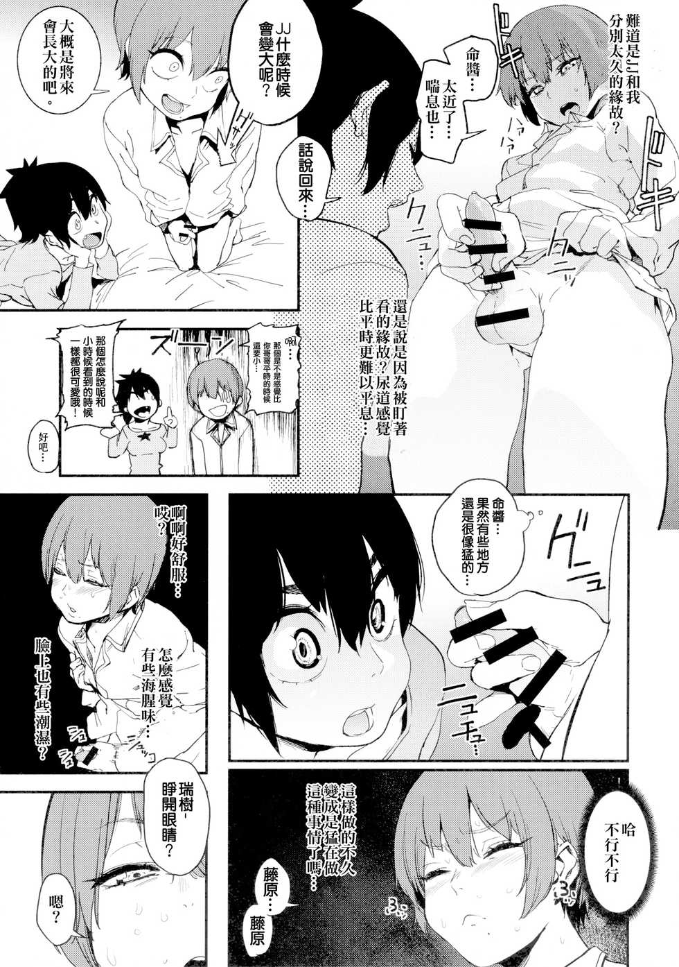 (C89) [Camrism (Kito Sakeru)] Boku wa Nani de Dekiteru no? (Boku Girl) [Chinese] [沒有漢化] - Page 11