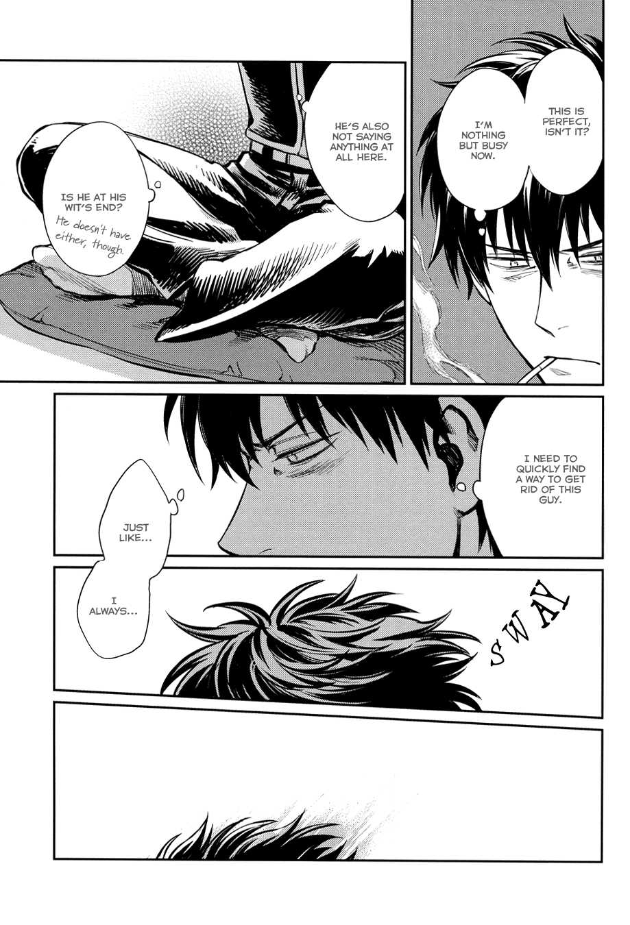(SPARK8) [3745HOUSE, tekkaG (Mikami Takeru, Haru)] No Talking Man (Gintama) [English] [Fujoshi Bitches] [Decensored] - Page 23