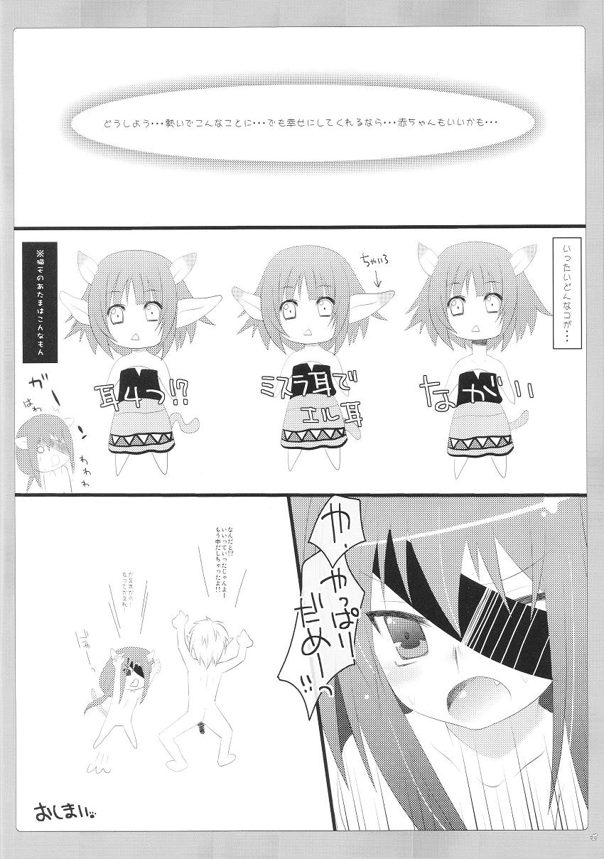 (Merit Point 2!) [AZA+ (Yoshimune)] Chiccha na Neko Pai 2 (Final Fantasy XI) - Page 21