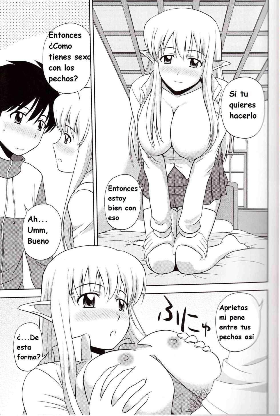 (C81) [G-Scan Corp. (Satou Chagashi)] Le Beau Maitre 9 (Zero no Tsukaima) [Spanish] [Eromonogatari] - Page 10