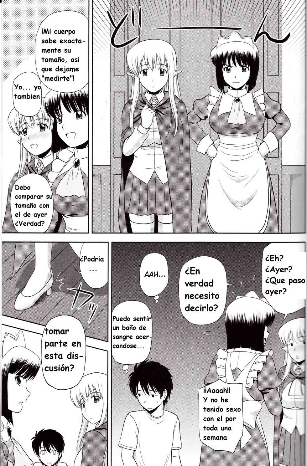 (C81) [G-Scan Corp. (Satou Chagashi)] Le Beau Maitre 9 (Zero no Tsukaima) [Spanish] [Eromonogatari] - Page 22