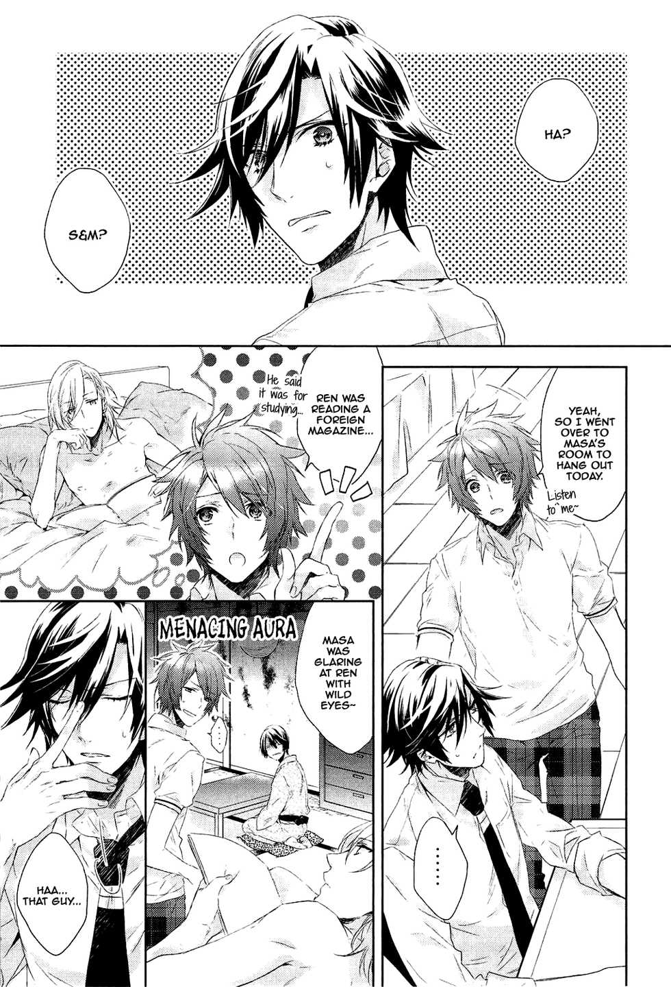 (C82) [LEGO! (Nakagawa Waka)] Ookami Shounen (Uta no Prince-sama) [English] [mgqr scans] - Page 4