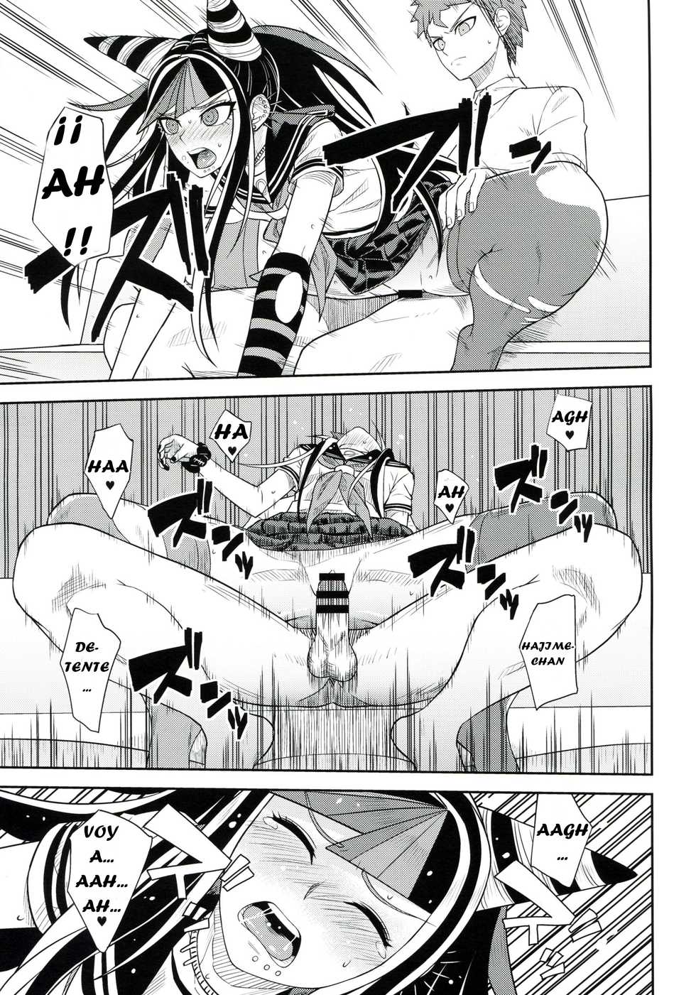 (Gakuen Trial 5) [Niji wo Machinagara (Biwa)] Kanjou Oklahoma Mixer 3 (Super Danganronpa 2) [Spanish] [Damnation77] - Page 18