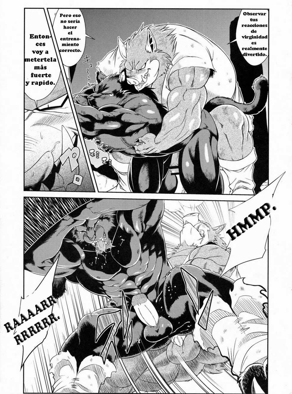 (C76) [Sweet Taste (Amakuchi)] Juuma Retsuden | Leyenda de la Bestia Demoniaca (Dragon Quest Retsuden Roto no Monshou) [Spanish] [Tori-Traducciones II] [Decensored] - Page 18