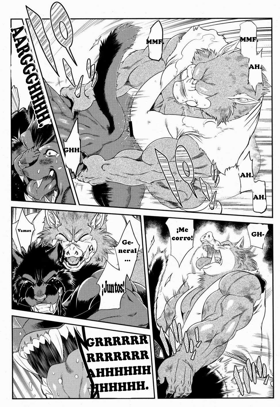 (C76) [Sweet Taste (Amakuchi)] Juuma Retsuden | Leyenda de la Bestia Demoniaca (Dragon Quest Retsuden Roto no Monshou) [Spanish] [Tori-Traducciones II] [Decensored] - Page 19