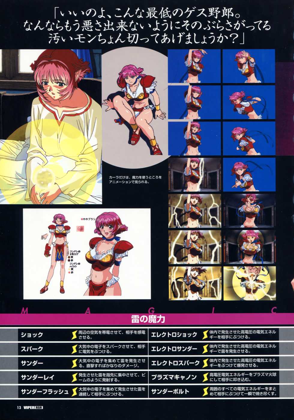 VIPER RSR Settei Gengashuu - Page 16