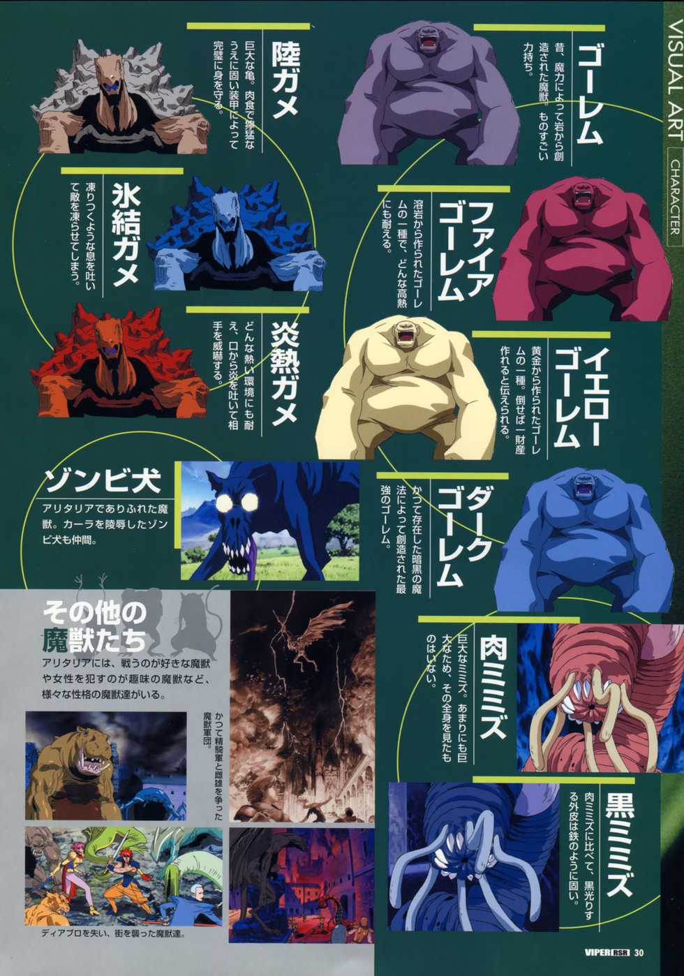 VIPER RSR Settei Gengashuu - Page 33