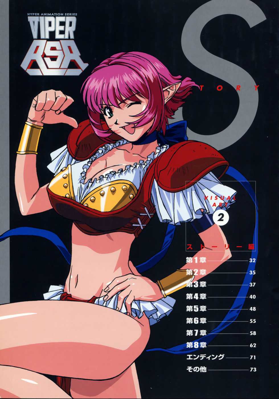 VIPER RSR Settei Gengashuu - Page 34